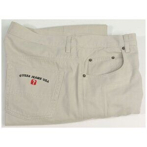 Vintage 1990s Men’s Guess 34 Regular Fit Straight Leg Chino Pants - Like-New